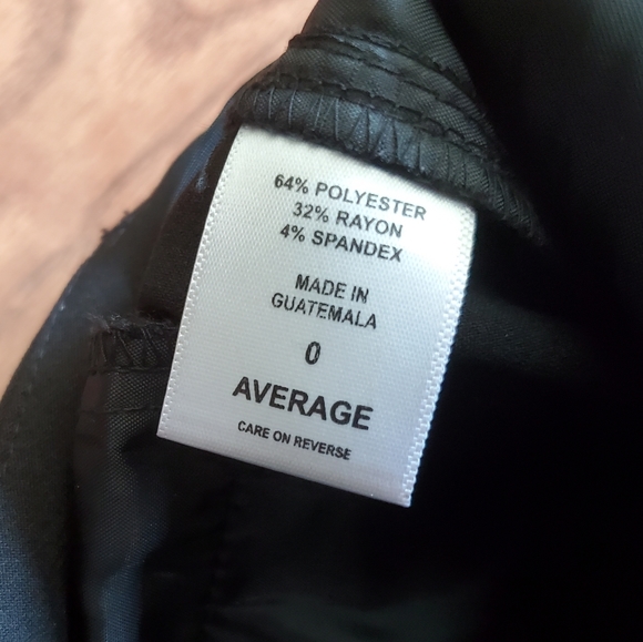 Black Wide Leg Dress Pants - Picture 5 of 5